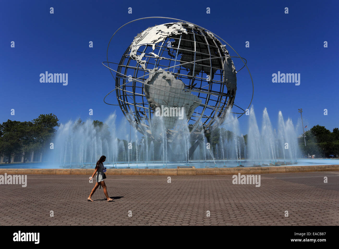 Flushing Meadows Corona Park Queens New York Stock Photo Alamy