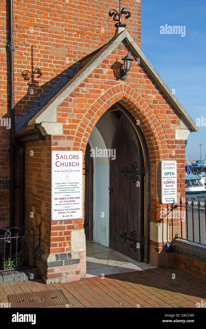 The Sailors Church beside Ramsgate, Harbour, Kent, UK Stock Photo Alamy
