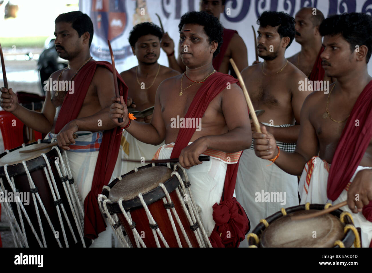 Onam parade through Fort Kochi (Cochin), Kerala, India Stock Photo Alamy