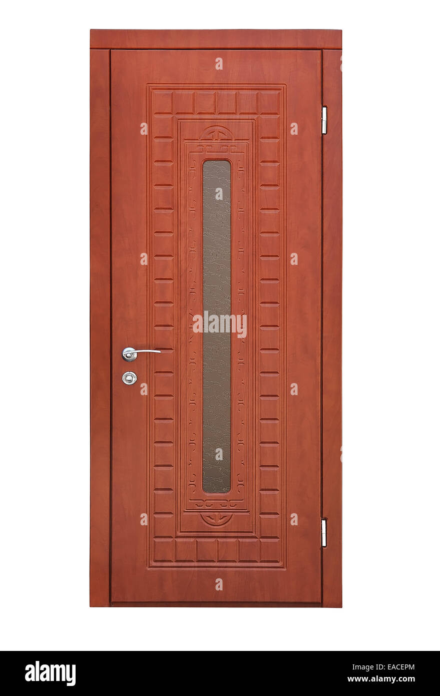 red interior door isolated on white Stock Photo Alamy