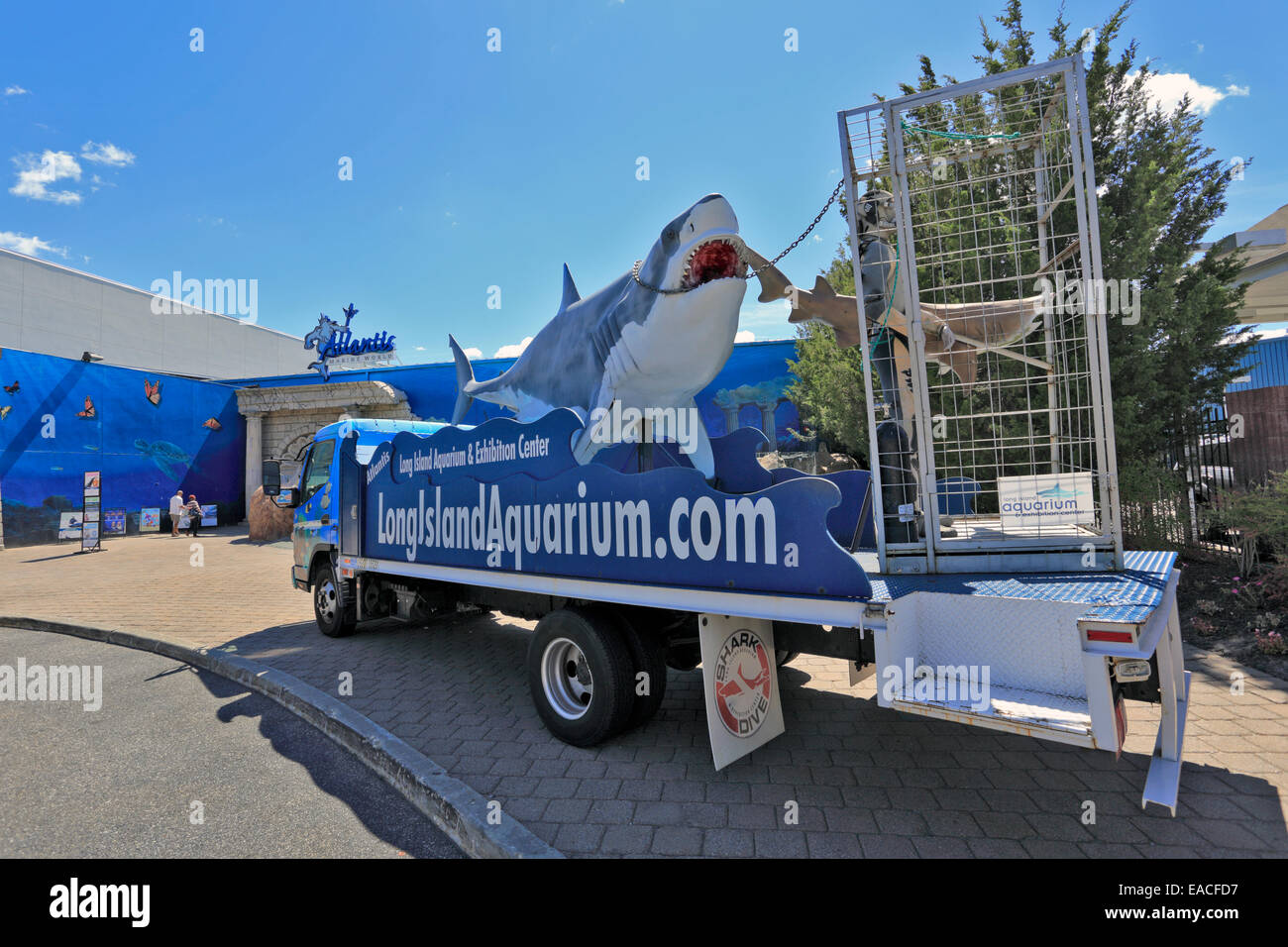 Atlantis Marine World Aquarium Riverhead Long Island New York Stock