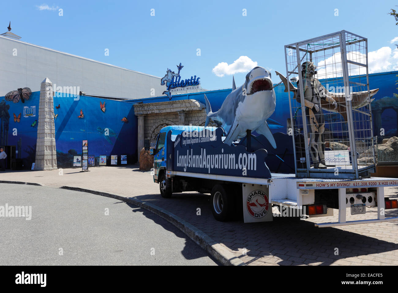 Atlantis Marine World Aquarium Riverhead Long Island New York Stock