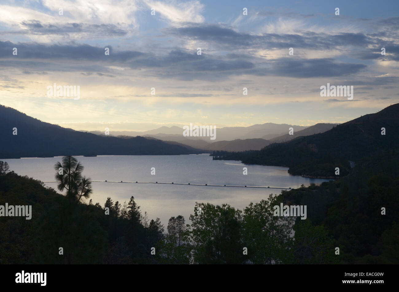 Whiskey Town Lake, Northern California Stock Photo Alamy