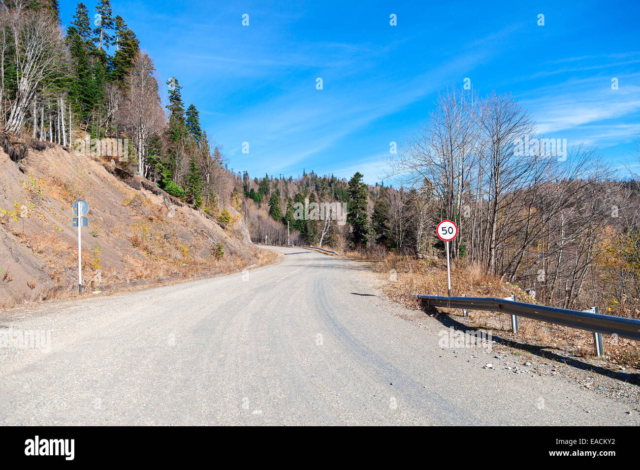 Bend bends in road hi-res stock photography and images - Alamy