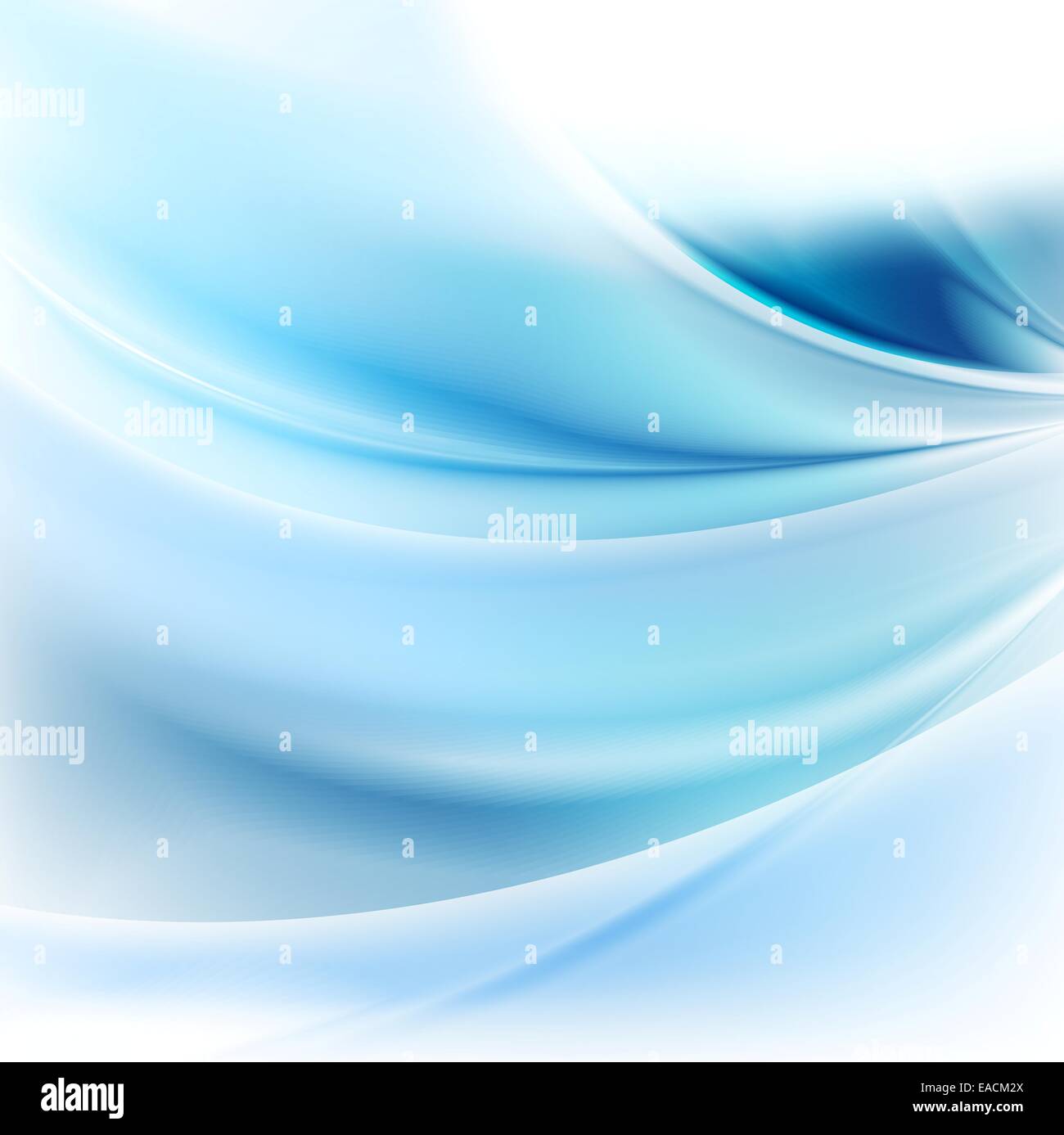 Bright blue abstract waves background. Vector design Stock Photo - Alamy
