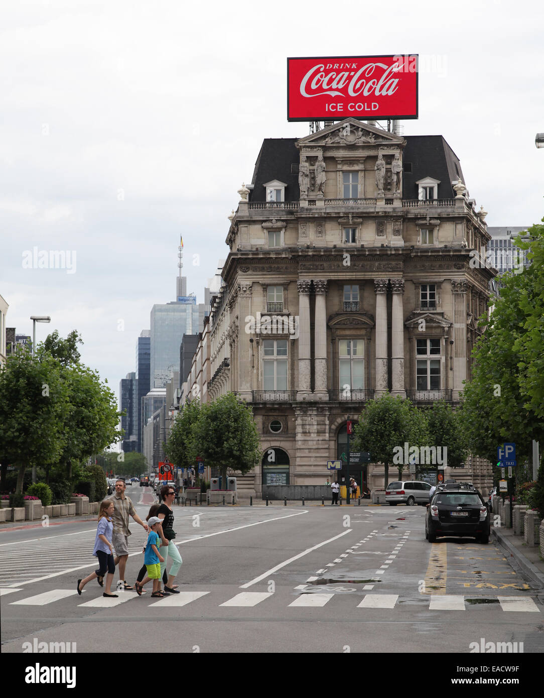 Brussels.Belgium. Stock Photo