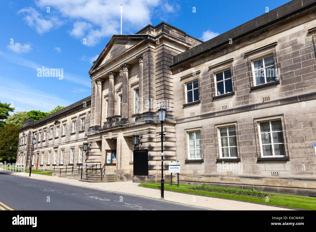 Harrogate Council Offices Stock Photo Alamy