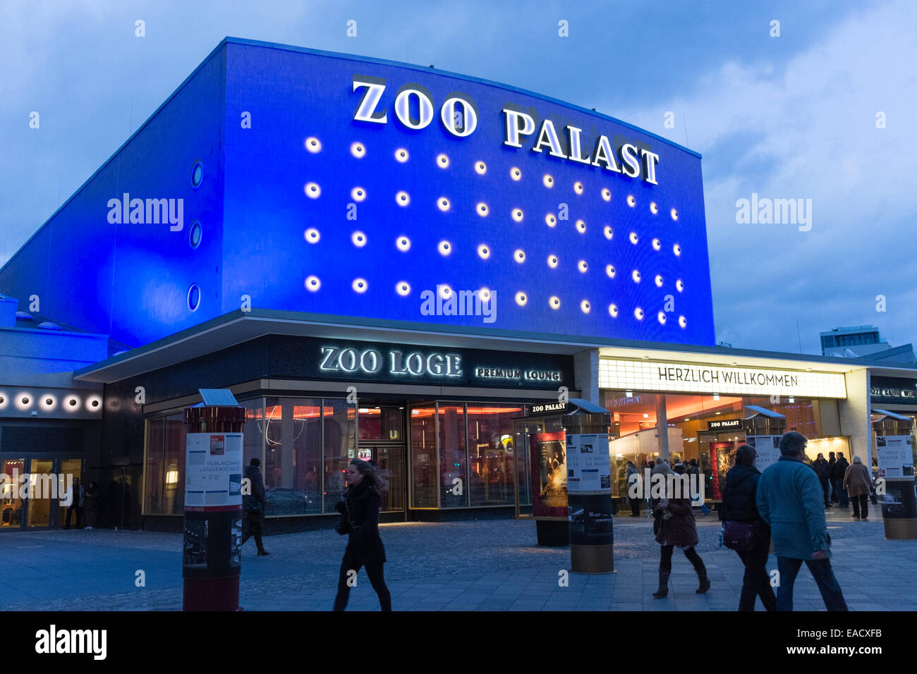 Re-opened Zoo Palast cinema, Charlottenburg, Berlin, Germany Stock Photo