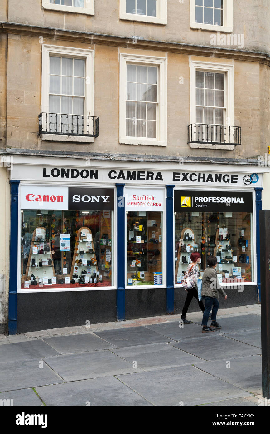 London Camera Exchange traditional photographic shop and second hand