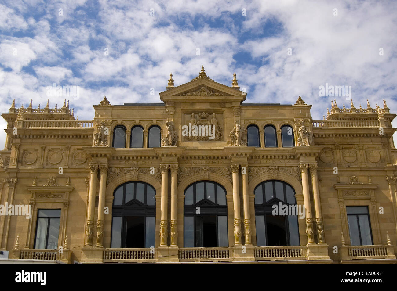Victoria Eugenia Theatre is one of the most emblematic buildings in San