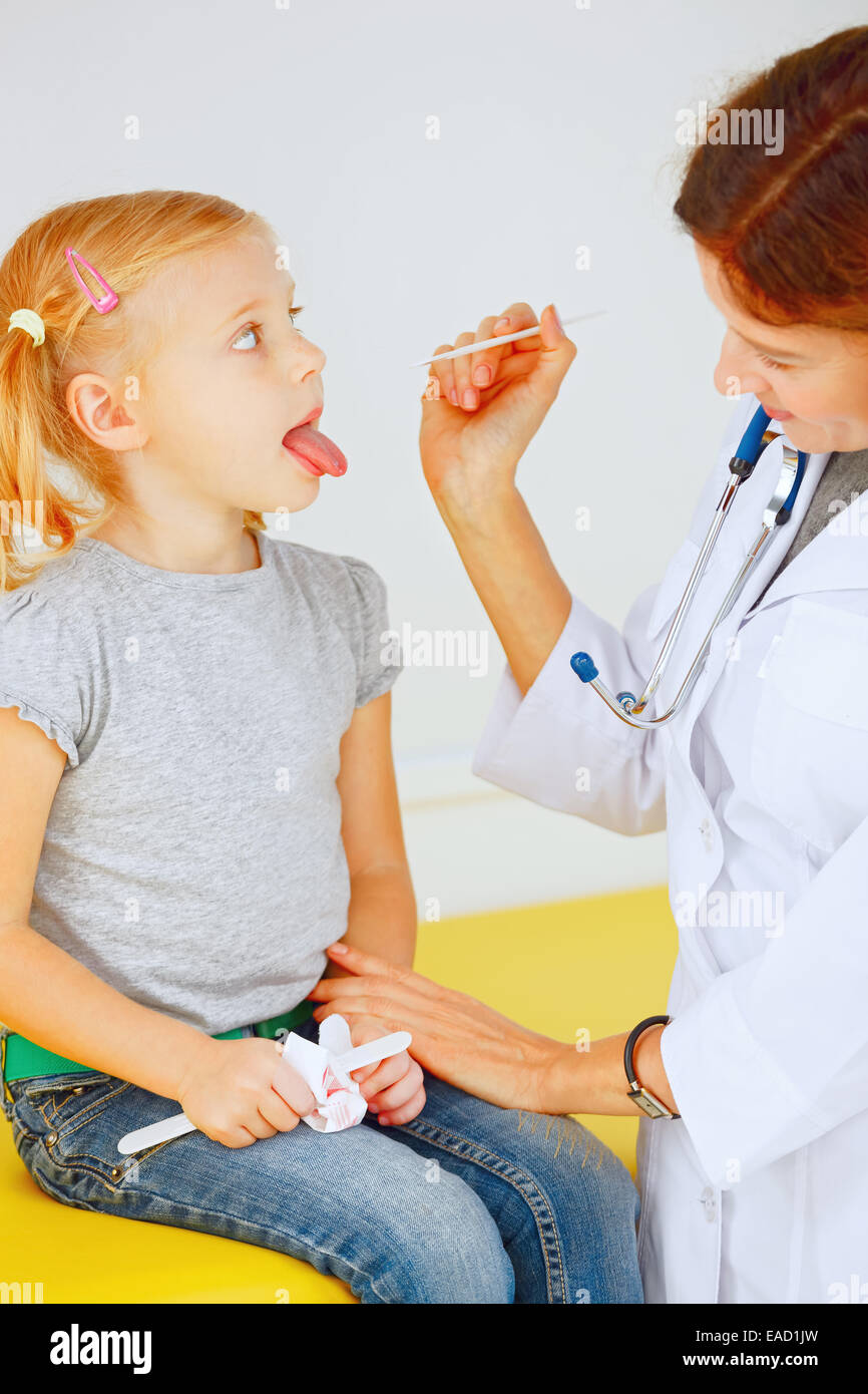Girl tongue examination hires stock photography and images Alamy