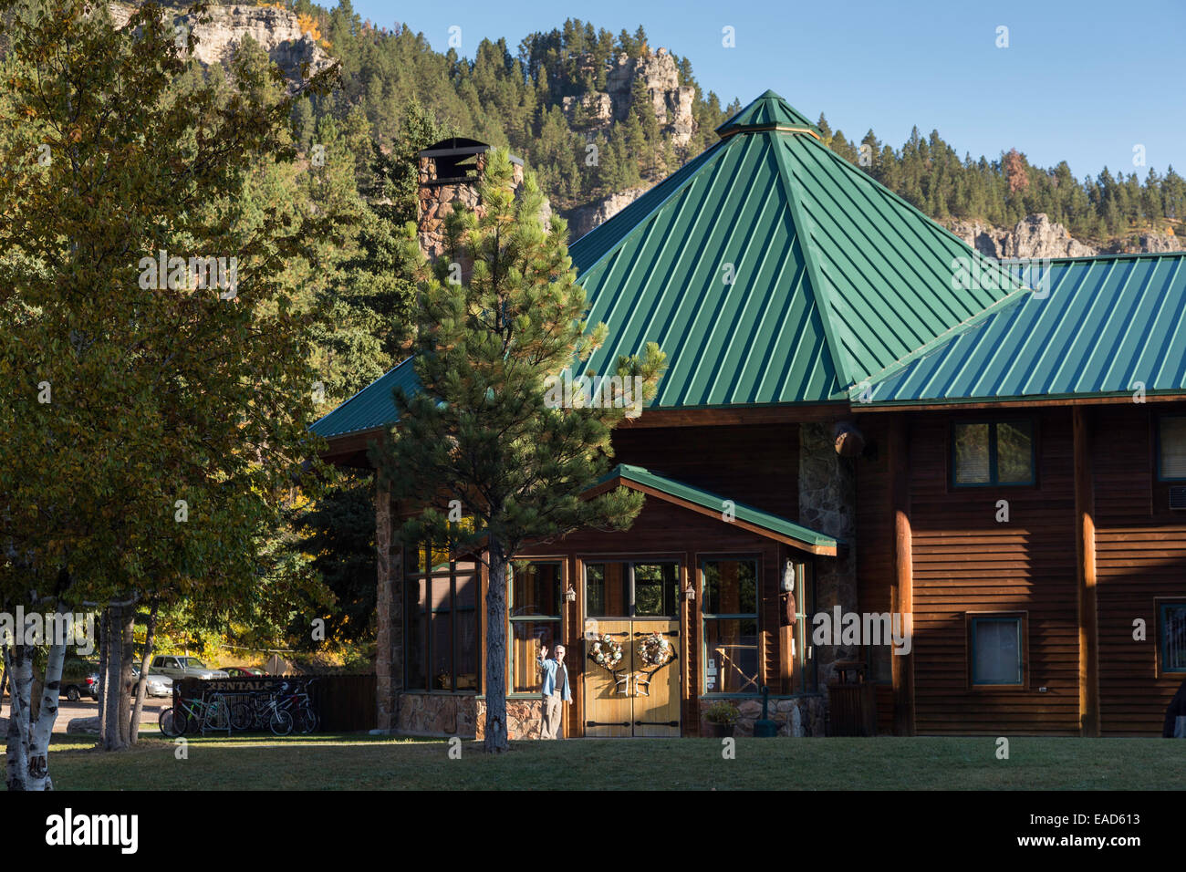 Front Entrance Spearfish Canyon Lodge Spearfish Canyon Black