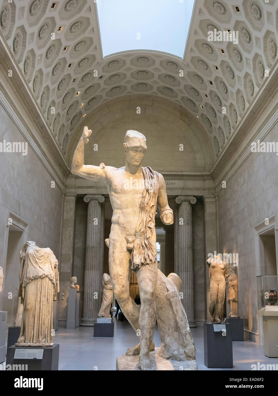 Marble Statue of a Wounded Warrior, Metropolitan Museum of Art, NYC