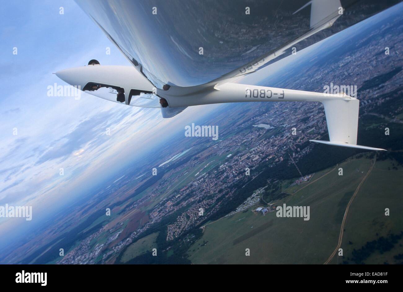 Glider plane High Resolution Stock Photography and Images Alamy
