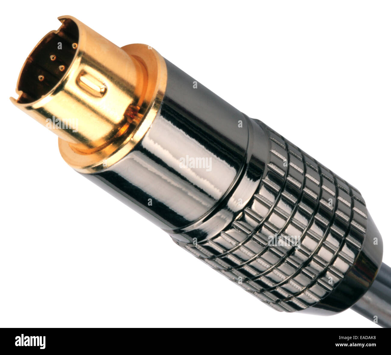 Male Plug Connector Isolated Stock Photo - Alamy