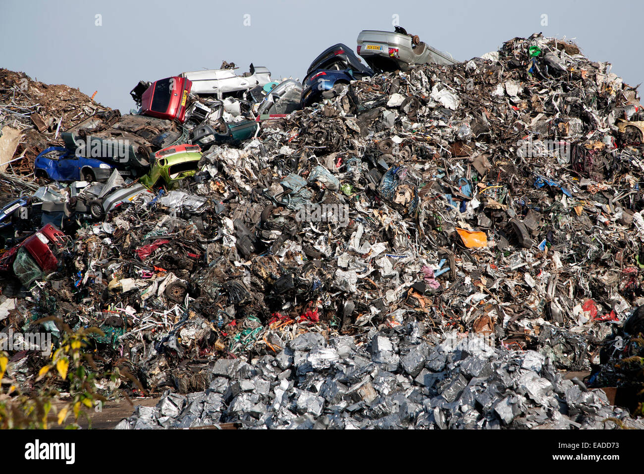 Scrap metal recycling EMR company, Swindon, England, UK Stock Photo Alamy