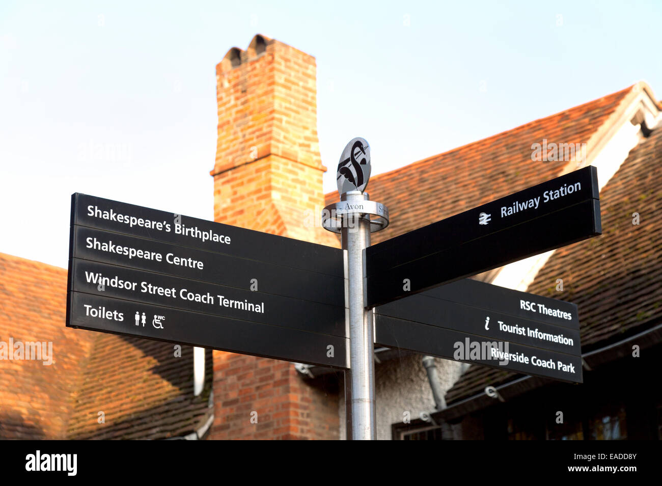 Road signs stratford upon avon hires stock photography and images Alamy
