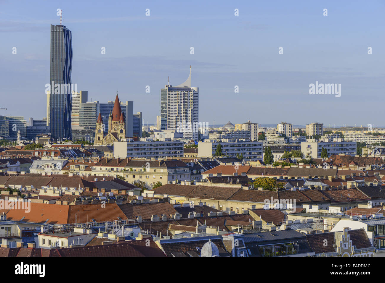 Danube City, Donaucity, DCTower, Vienna, Austria Stock Photo Alamy