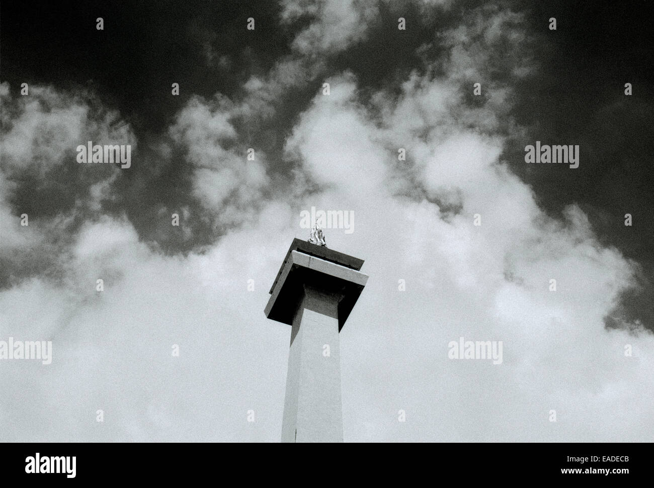 National Monument of Independence in Merdeka Square in Jakarta in Java ...