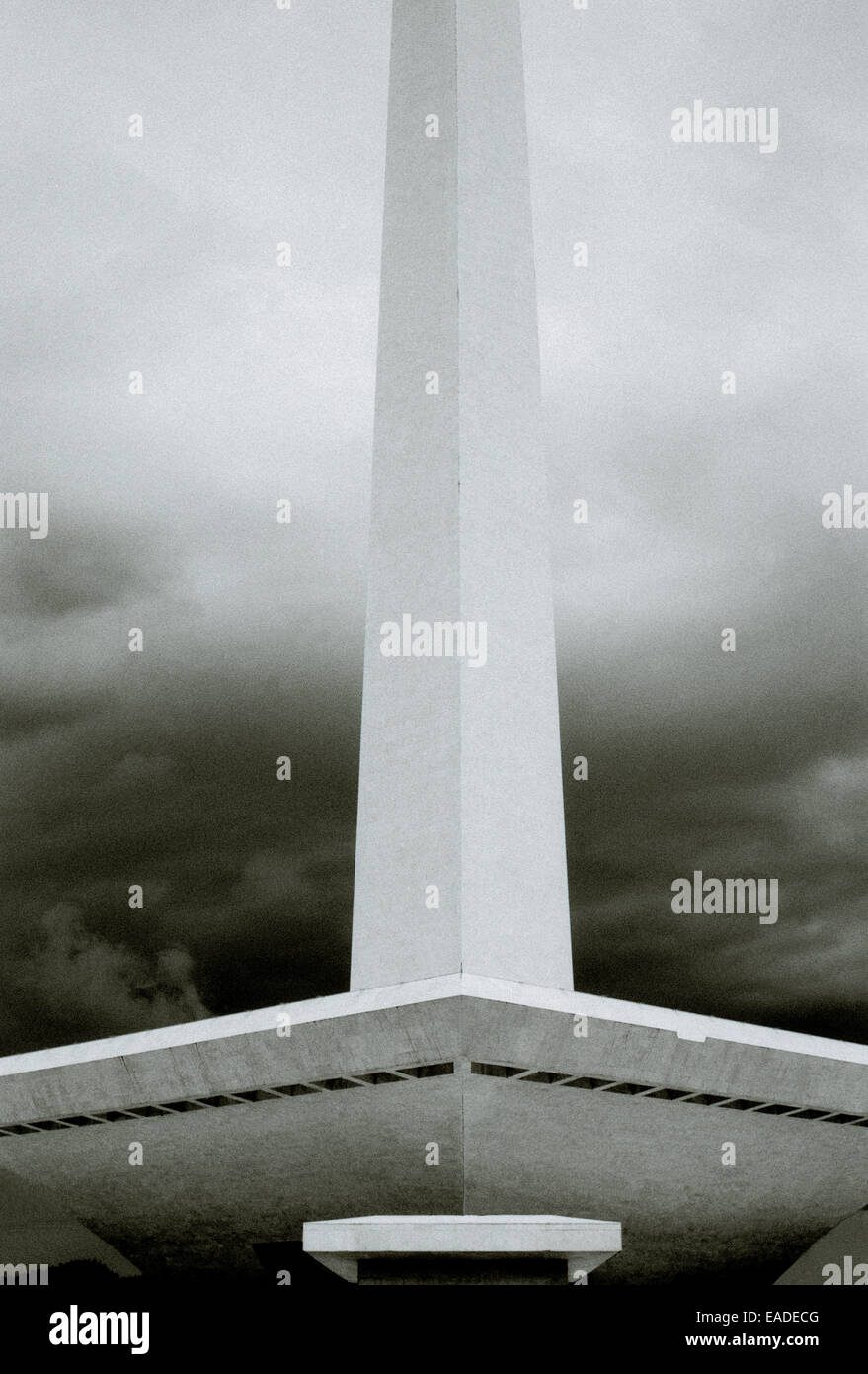 National Monument of Independence in Merdeka Square in Jakarta in Java ...