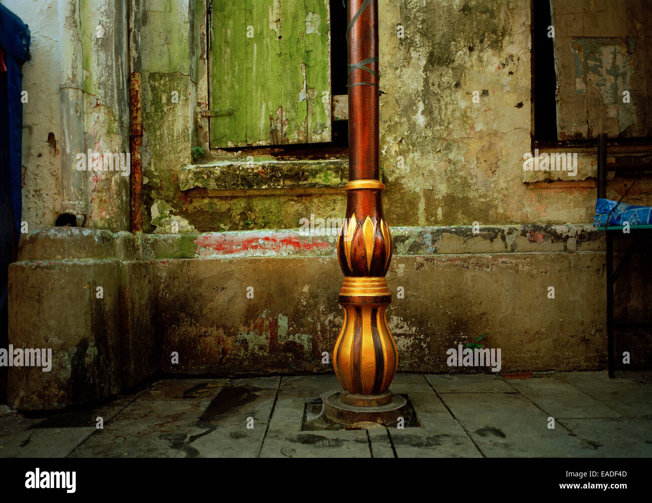 Beautiful street light in Jakarta in Java in Indonesia in Southeast