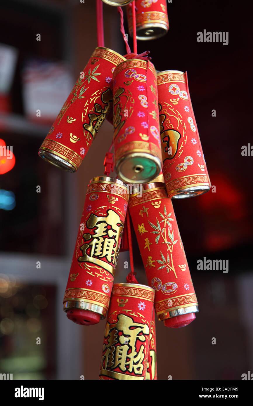 Chinese firecrackers hi-res stock photography and images - Alamy