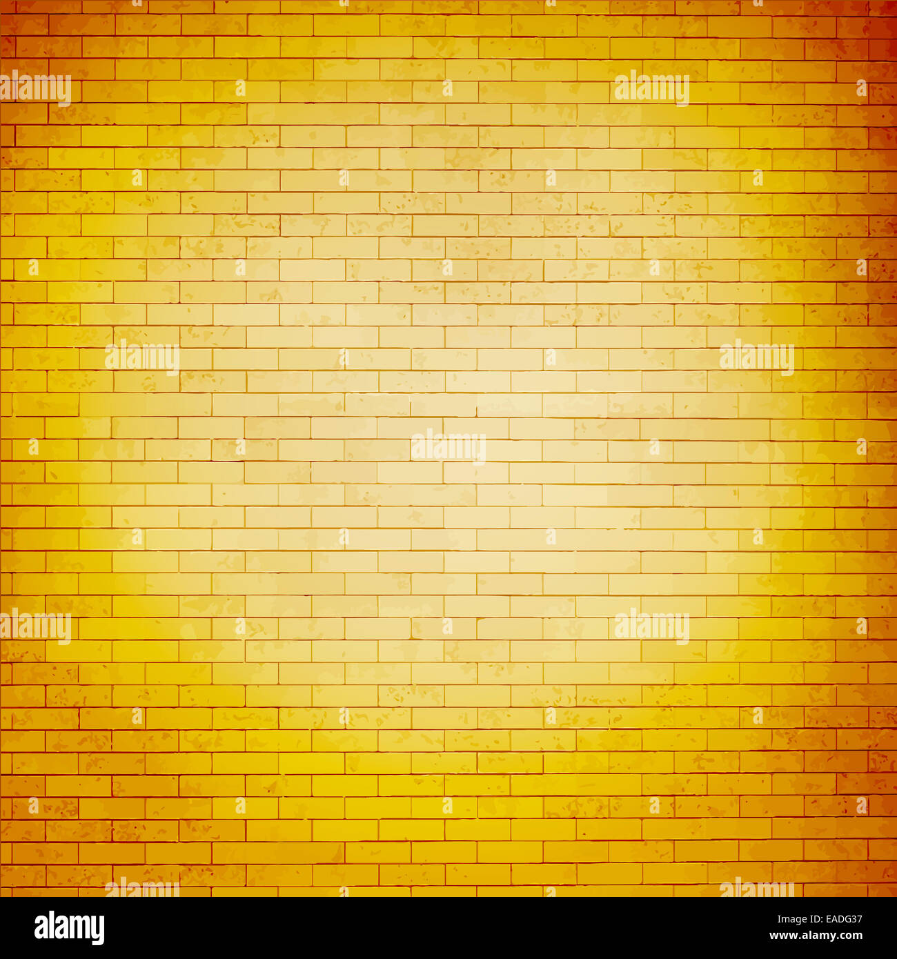 Bright orange brick wall Stock Photo Alamy