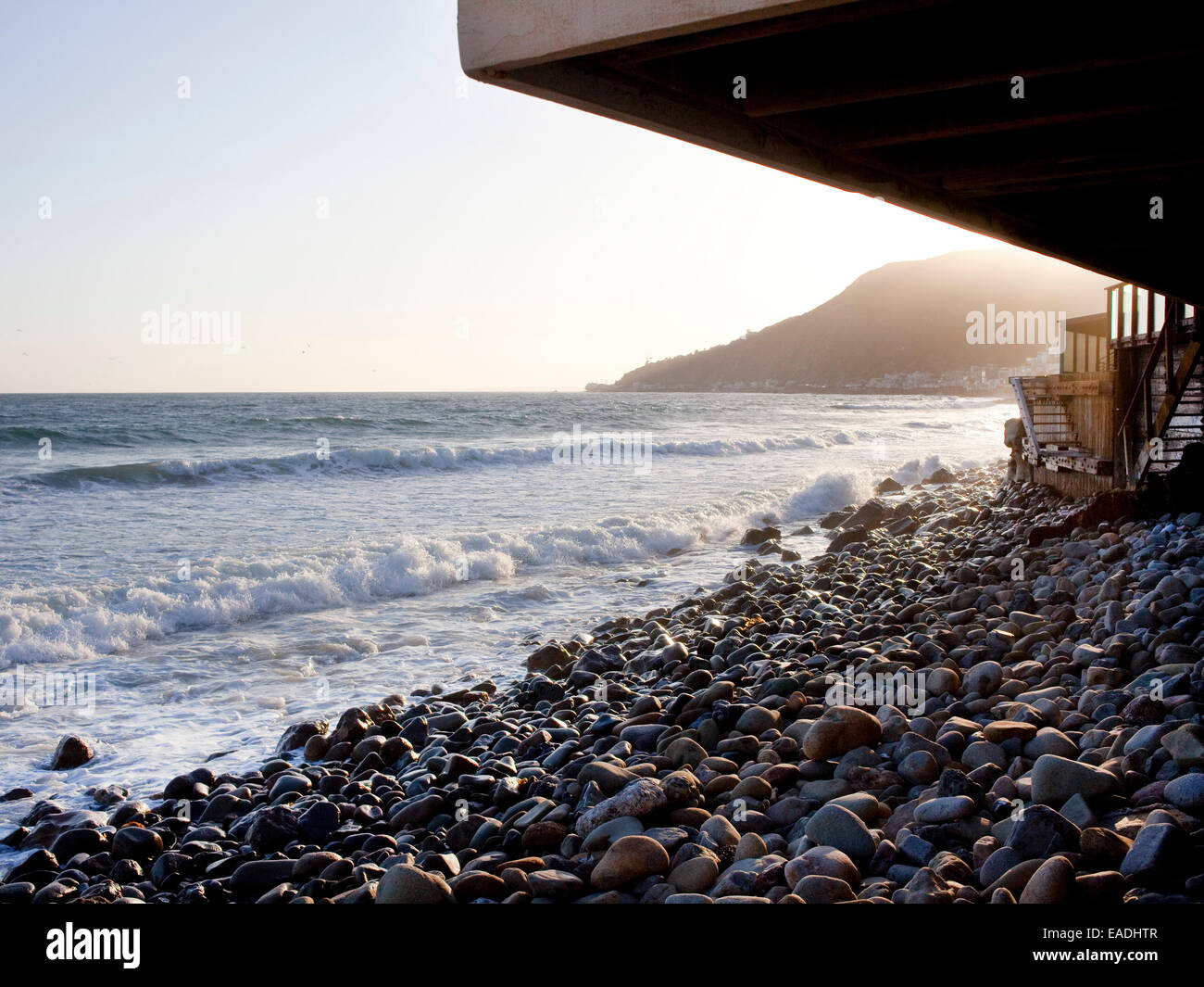 View of Malibu Stock Photo