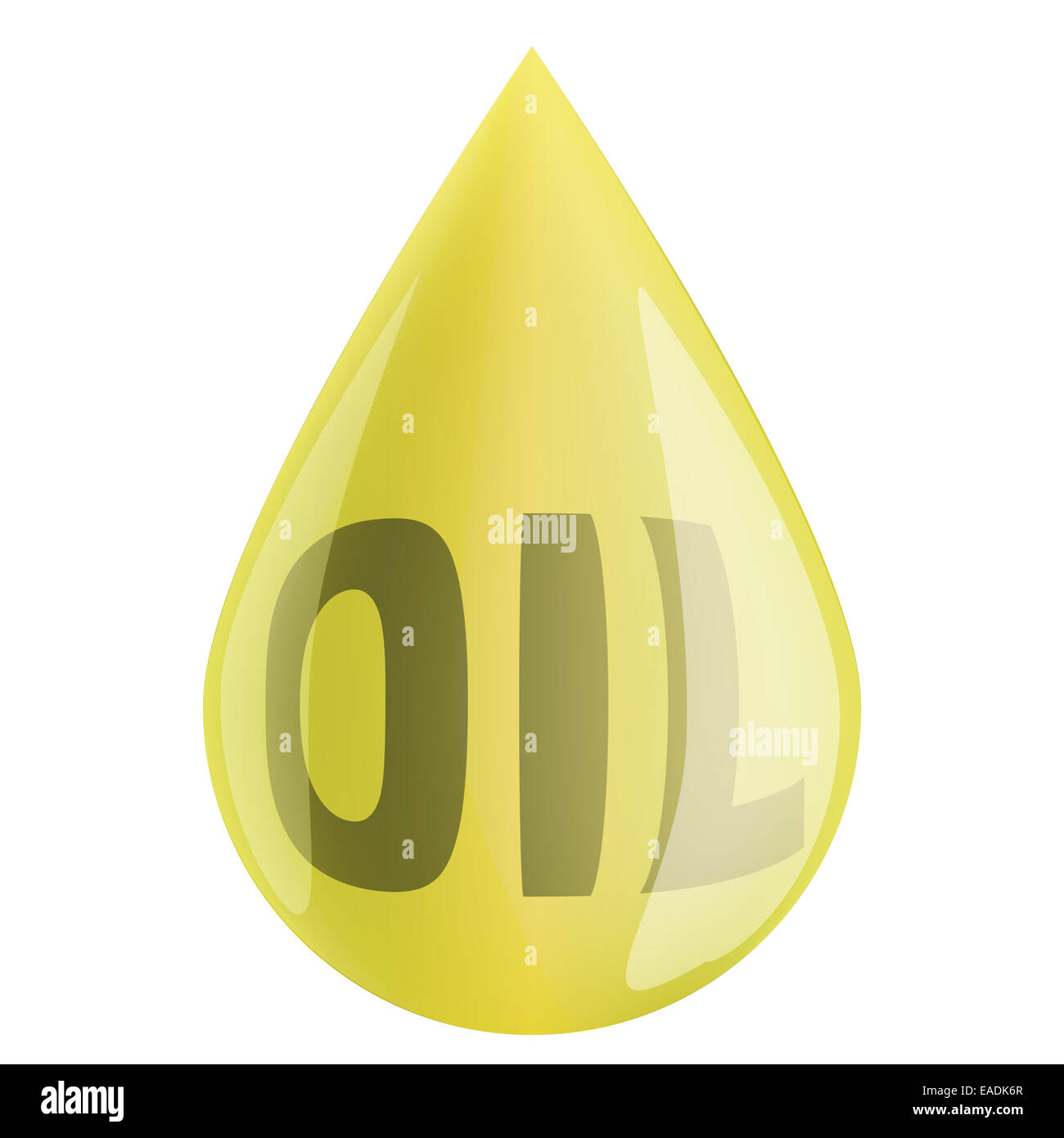 Shiny olive oil drop isolated on white background Stock Photo Alamy
