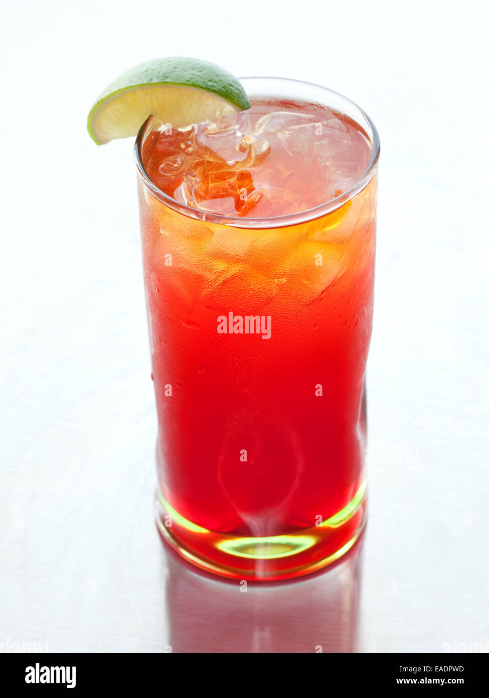 Rum Punch Cocktail Stock Photo Alamy