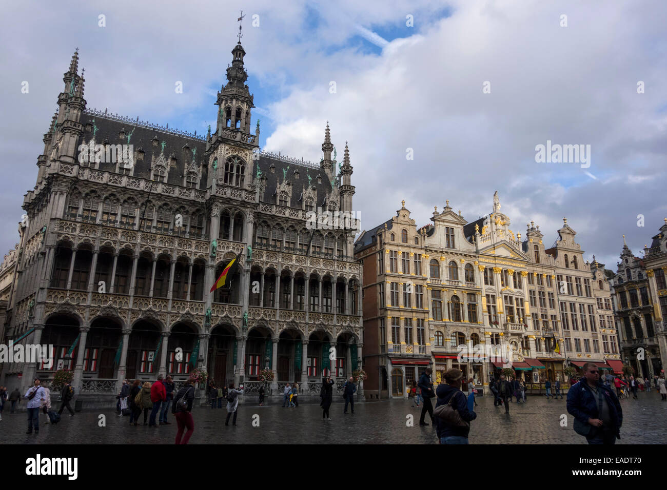 Grand Place in Brussels, Belgium, Europe Stock Photo