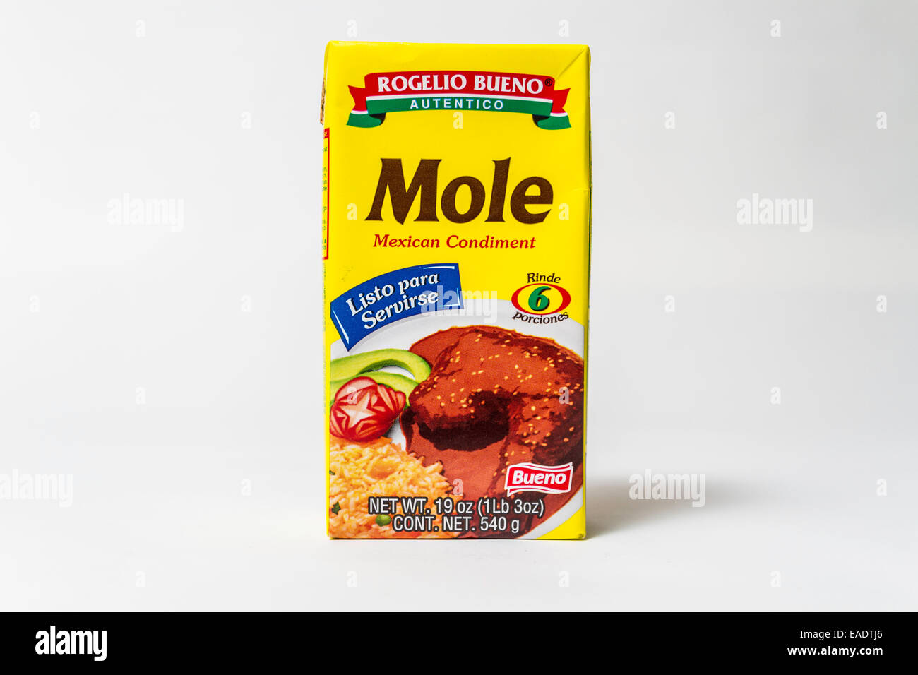 Rogelio Bueno Mole sauce found in most California Grocery stores Stock Photo