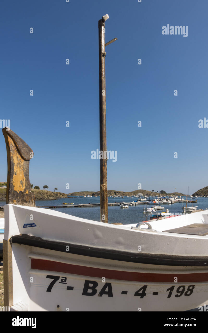 Cap de Creus, Bucht von Port Lligat, Costa Brava, Spanien, Katalanien, Portlligat Stock Photo