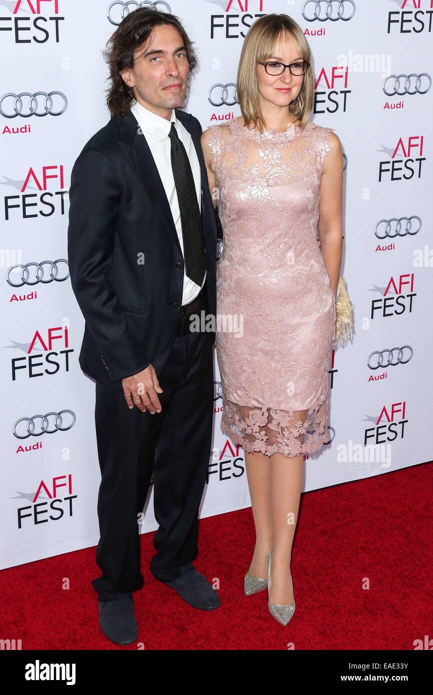 Los Angeles, CA, USA. 12th Nov, 2014. Carlo Ponti Jr., Andrea Meszaros