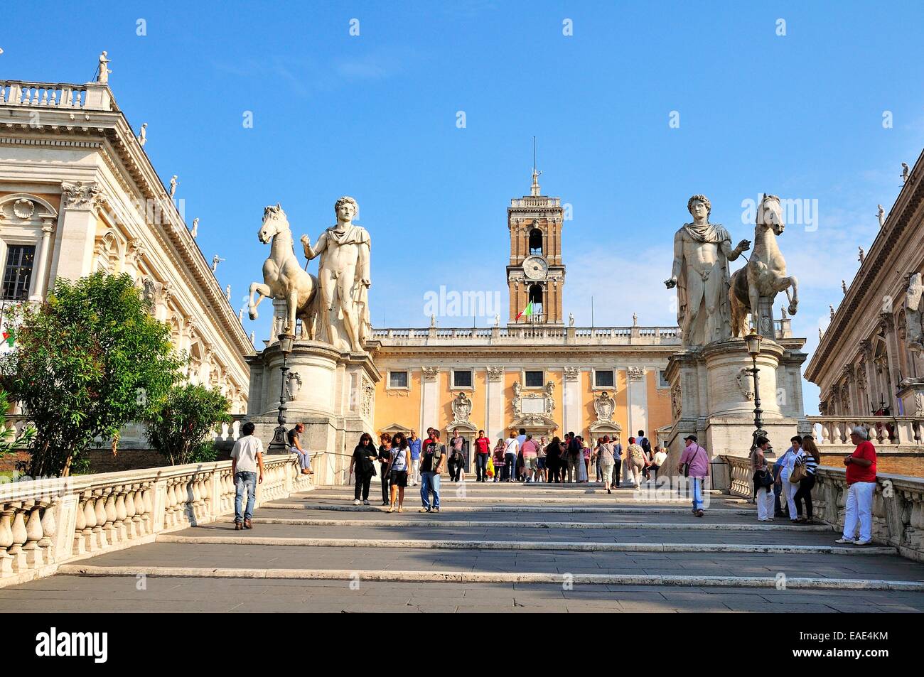 The Dioscuri, Castor and Pollux, Piazza del Campidoglio, Capitol