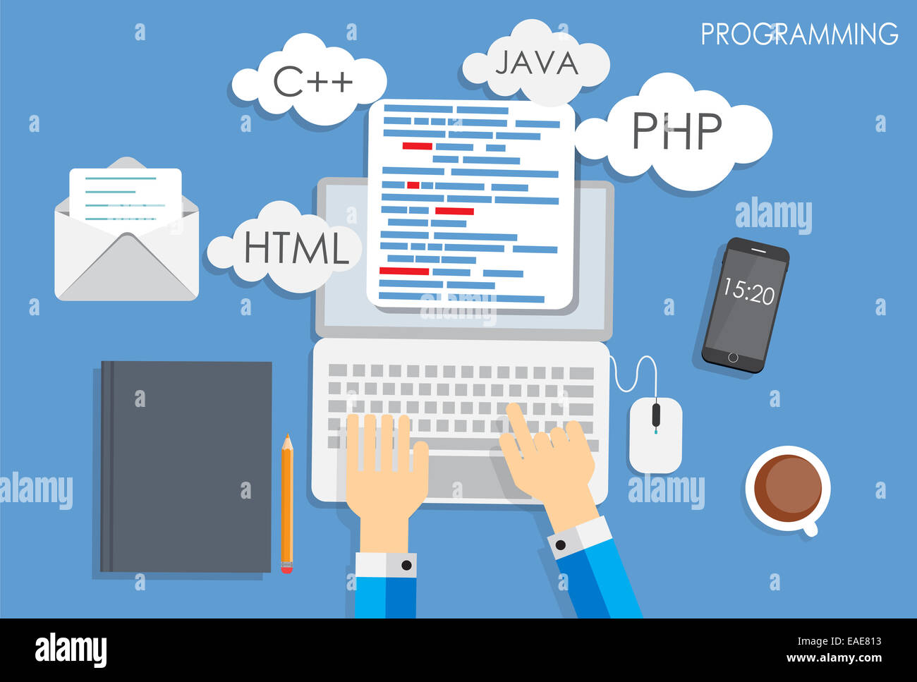 Programming coding hi-res stock photography and images - Alamy