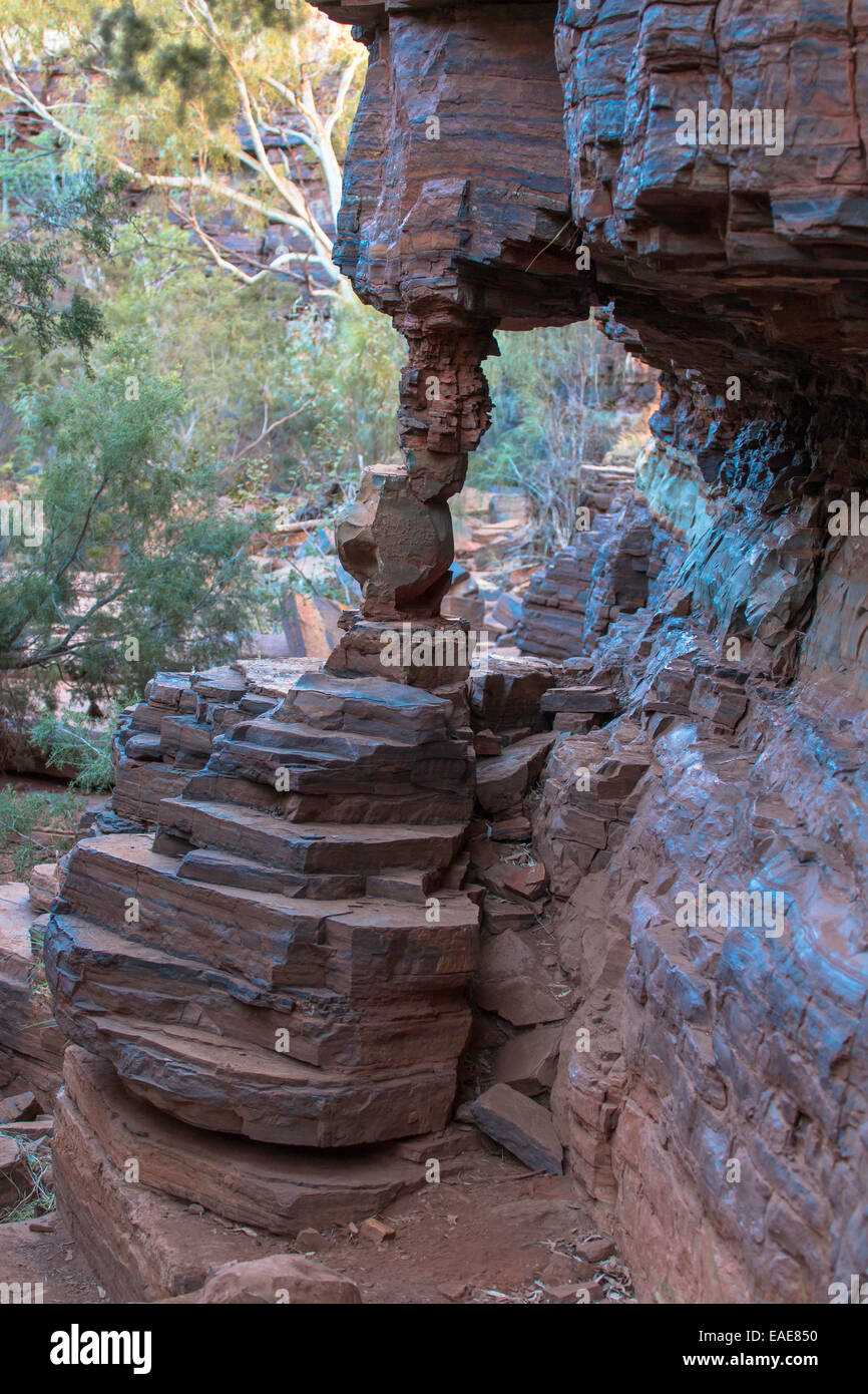 Karijini nationalpark westaustralien hi-res stock photography and ...