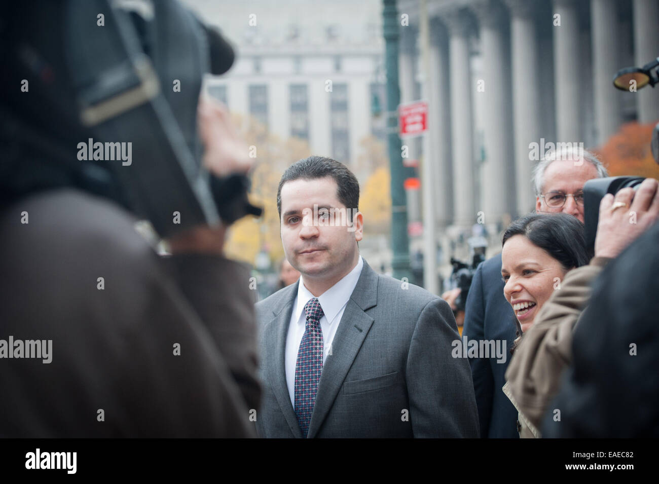 Manhattan, New York, USA. 12th Nov, 2014. Former New York City Police Officer GILBERTO VALLE