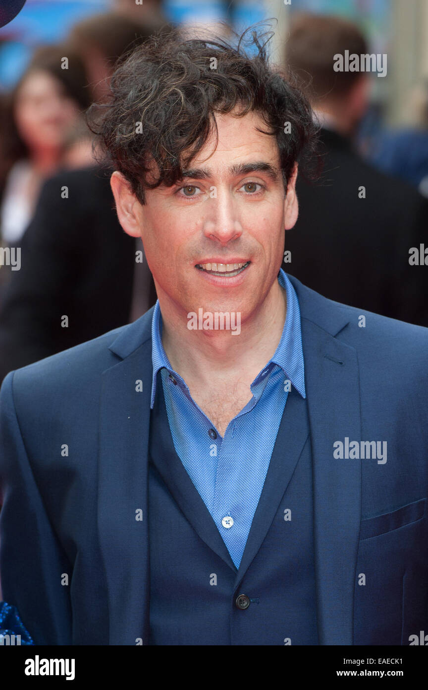 Postman Pat The Movie premiere held at the Odeon West End - Arrivals.  Featuring: Stephen Mangan Where: London, United Kingdom When: 11 May 2014 Stock Photo