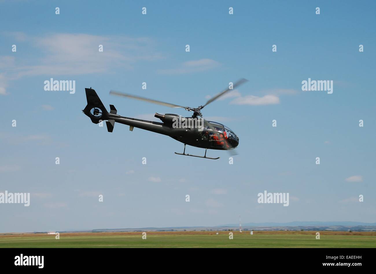 Helicopter air show Stock Photo