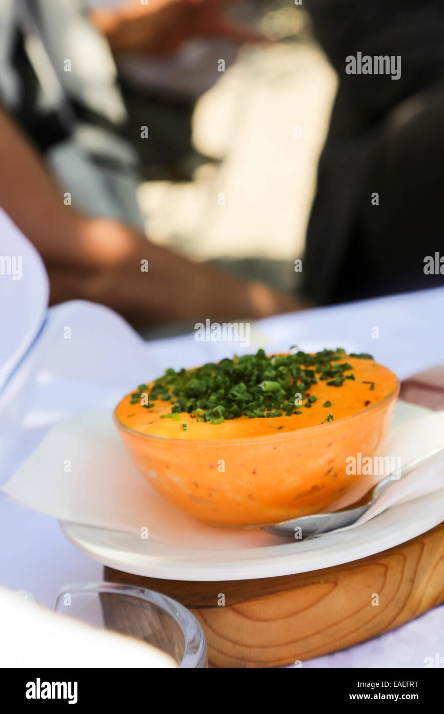 Camembert cheese appetizer Stock Photo Alamy