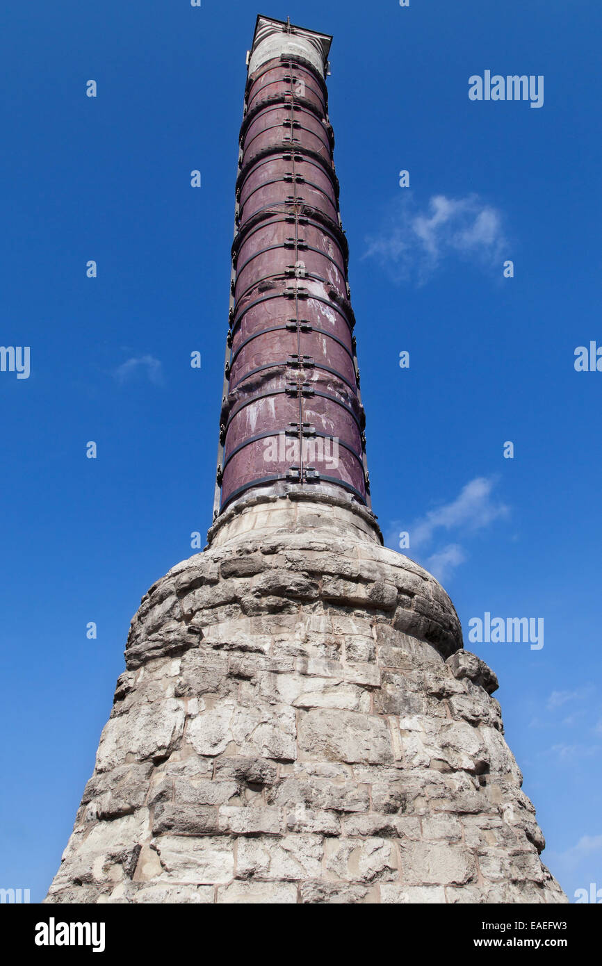 Column of Constantine in Istanbul, Turkey Stock Photo Alamy