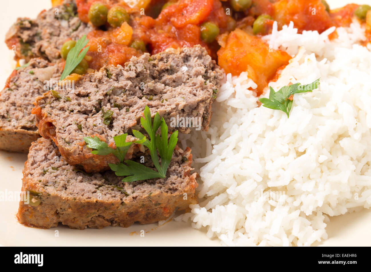 Meatloaf Baked Potato High Resolution Stock Photography and Images Alamy