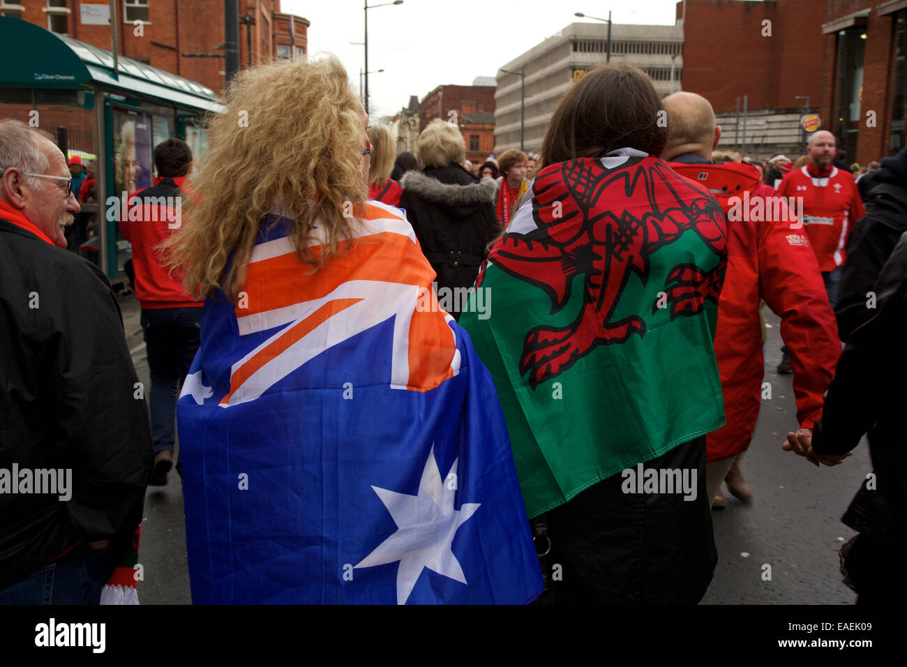 Australian Rugby Unoin supporterd before the opening game of the ...