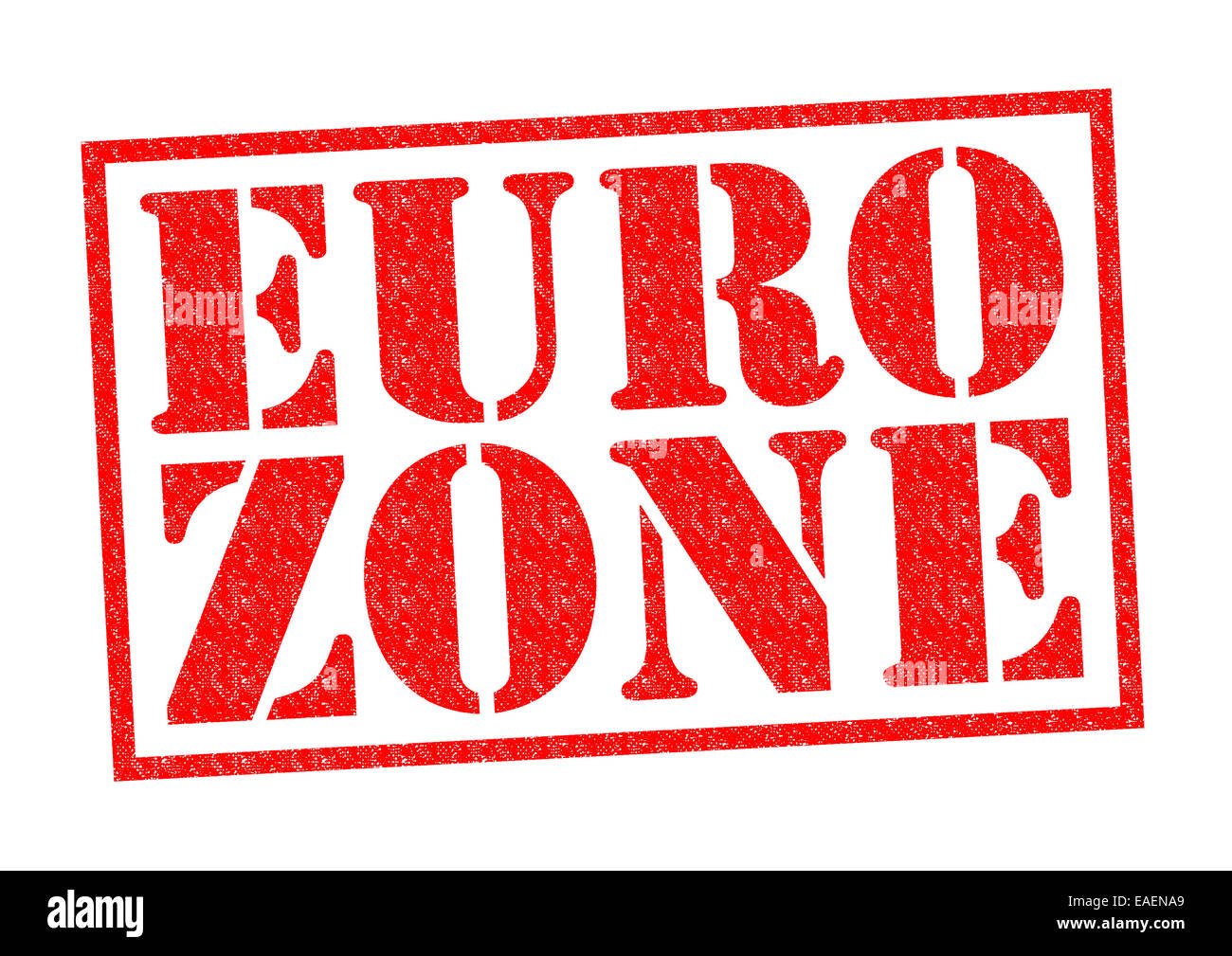 EURO ZONE red Rubber Stamp over a white background Stock Photo Alamy
