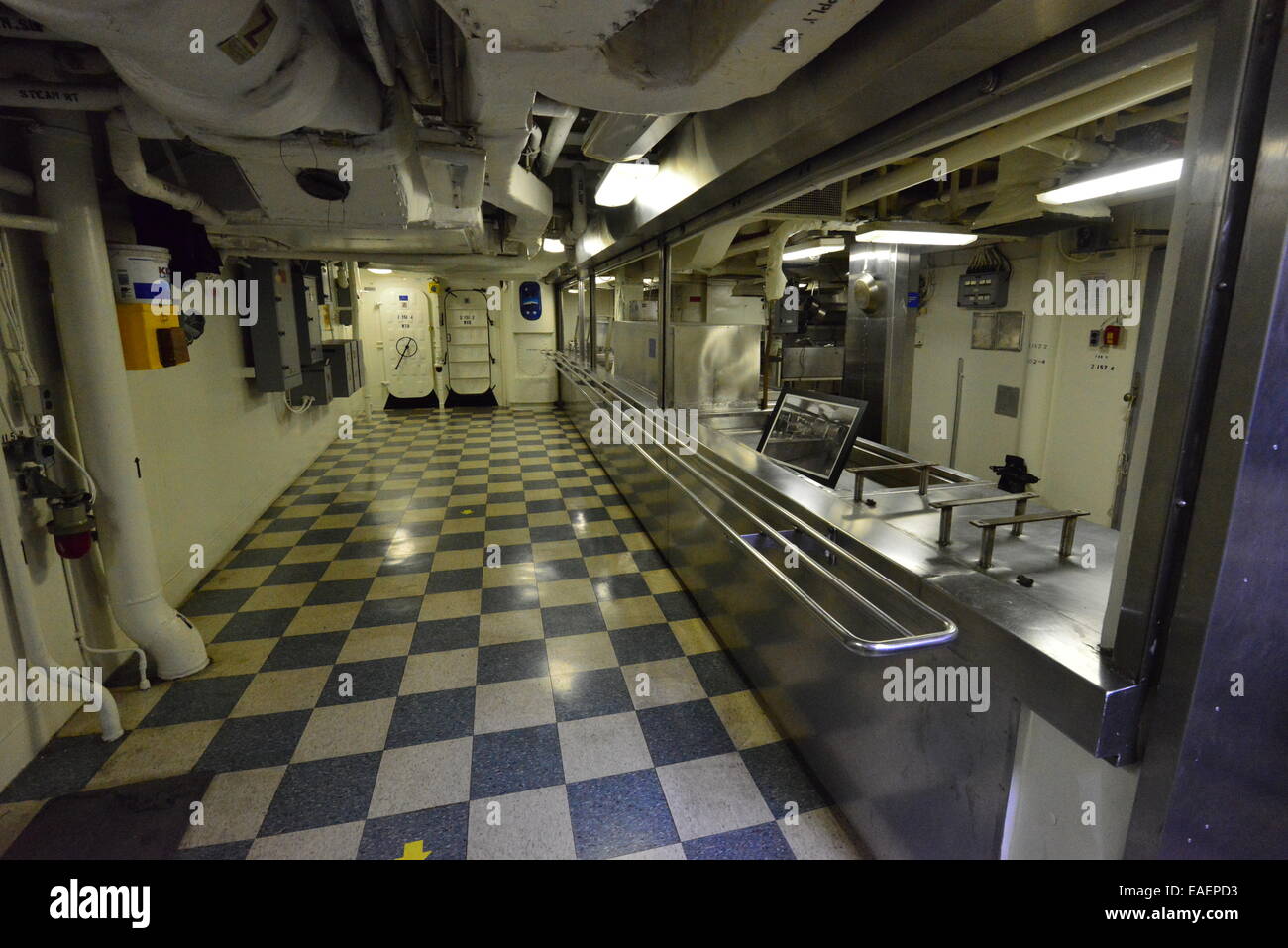 The Battle Ship Iowa in Los Angeles Stock Photo - Alamy