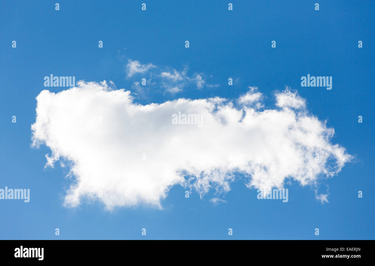 White cloud on blue sky , Finland Stock Photo - Alamy
