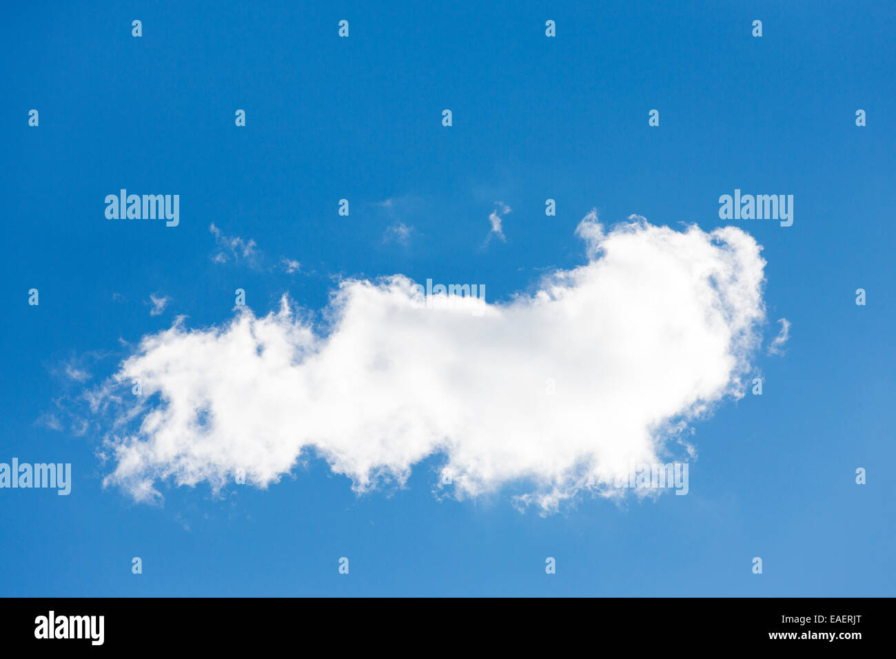 White cloud on blue sky , Finland Stock Photo - Alamy