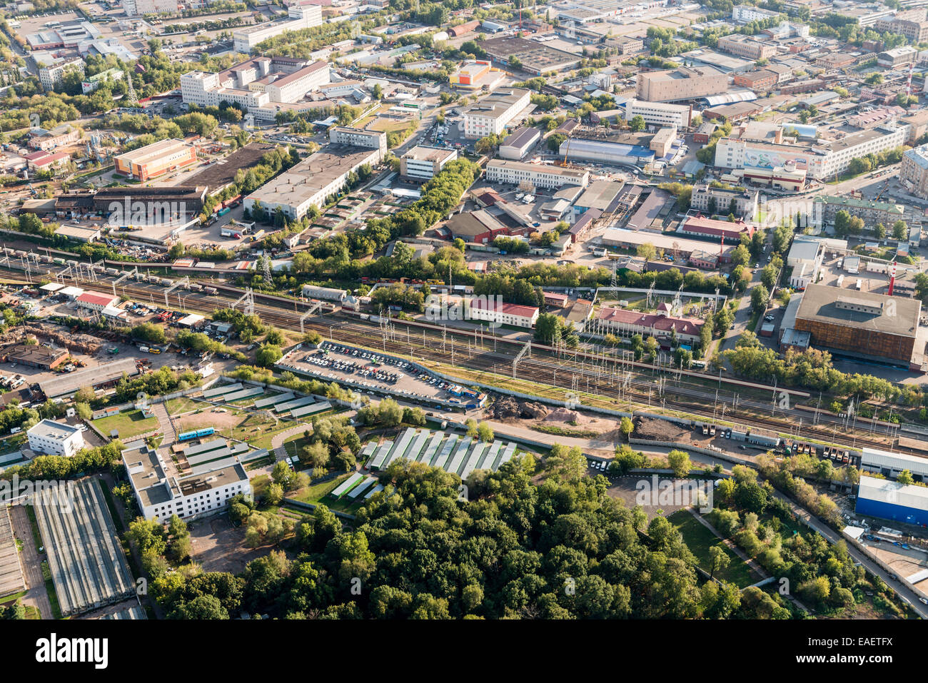 Ostankino Tower is a television and radio tower in Moscow Stock Photo ...