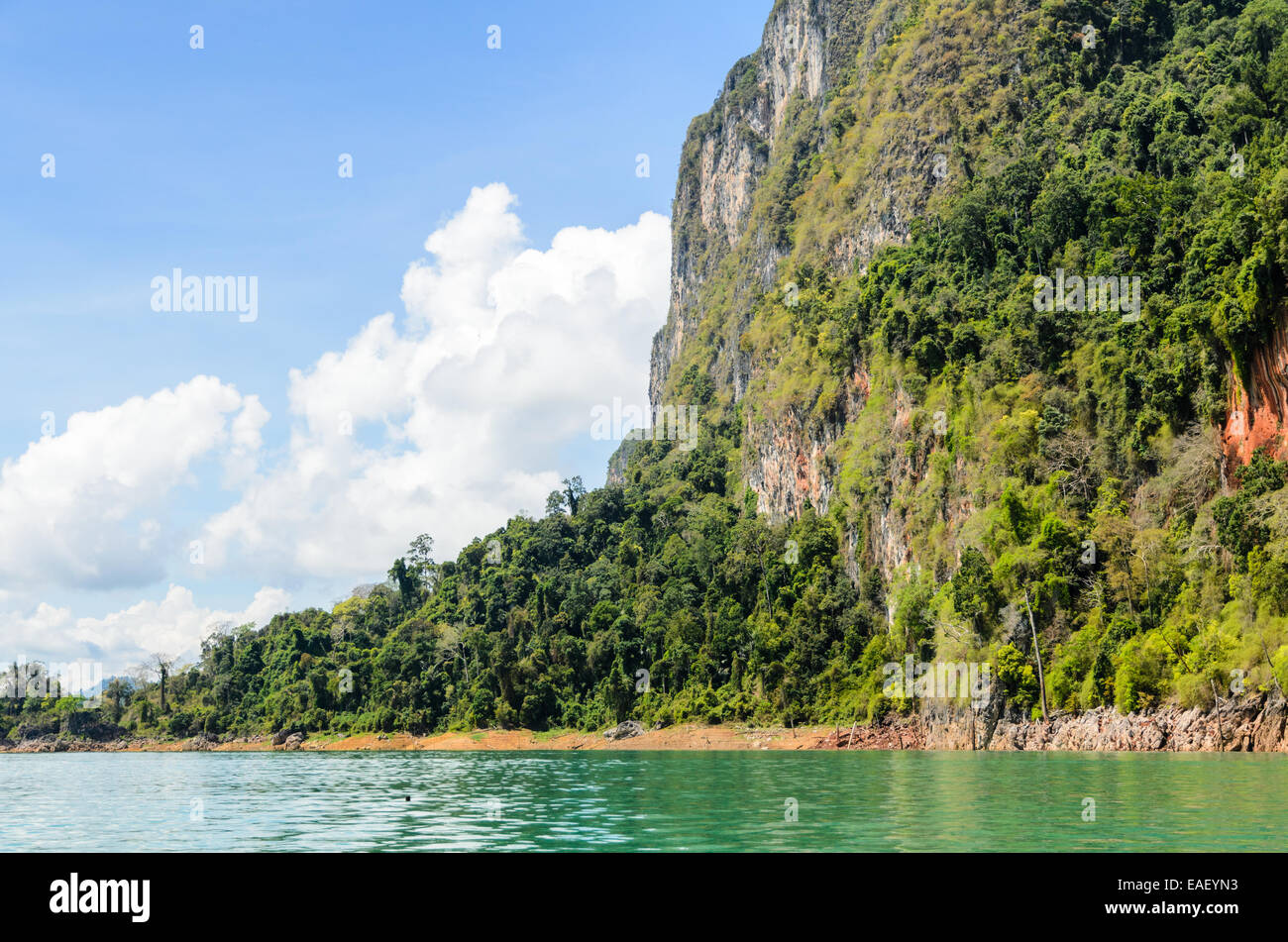 Beautiful mountain surrounded water natural hi-res stock photography ...